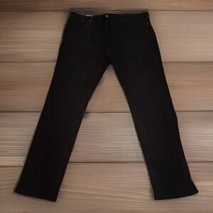 H&M Slim Fit "Coupe Etroite" Black Jeans Men's 34 x 32 Waist Inseam